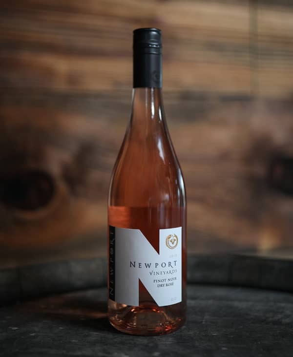 Newport Vineyards Pinot Noir Dry Rosé Blush Wine
